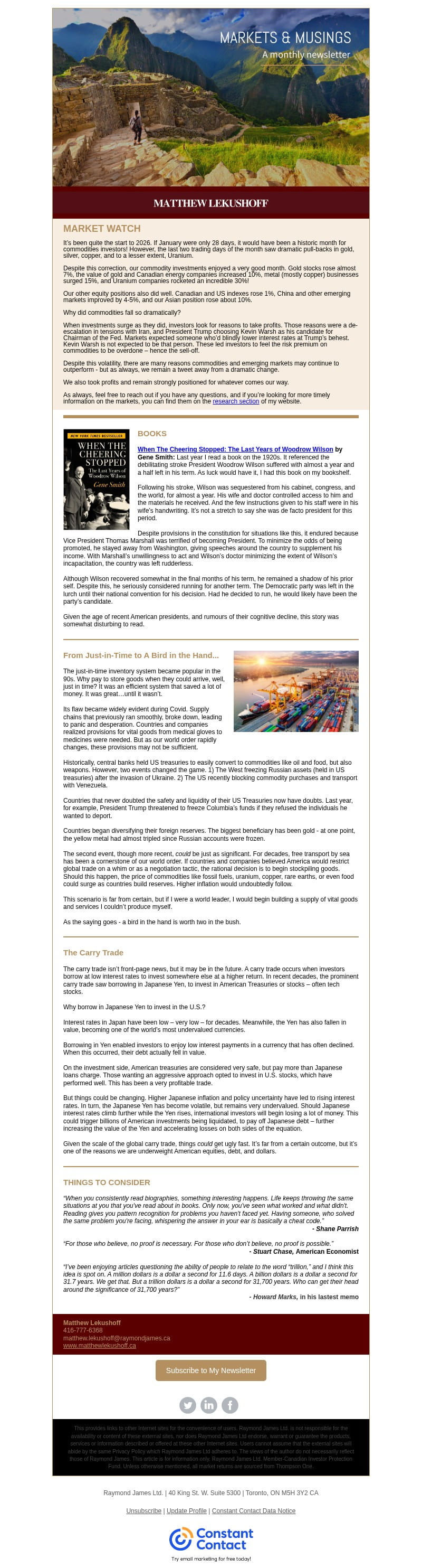 December 2025 Newsletter