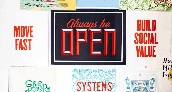 always be open