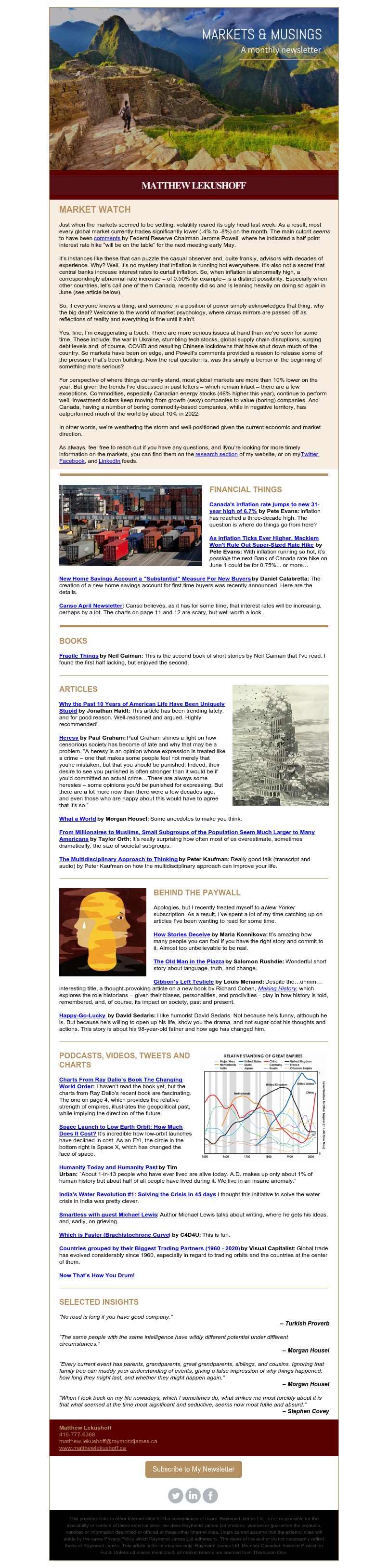 March newsletter